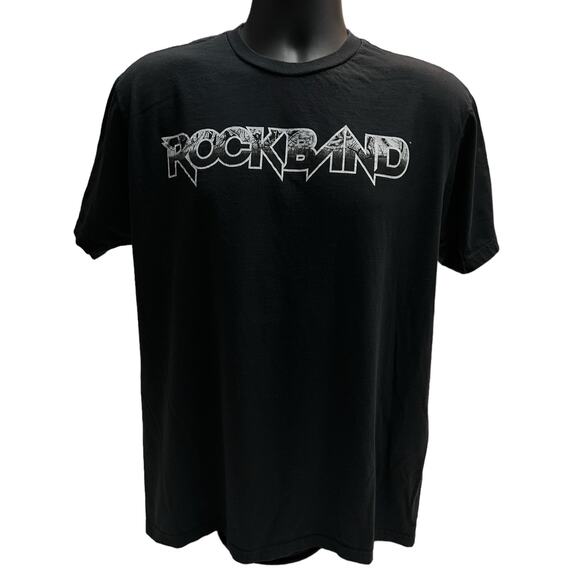 Vintage Rock Band Video game Black T-Shirt  Size XL - Picture 1 of 6